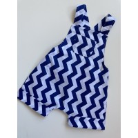 Šorti ar lencēm "Zils ZigZag"